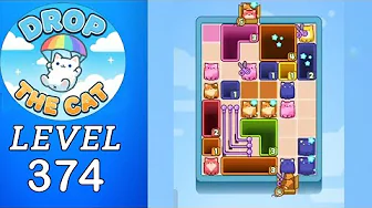 Drop the Cat Level 374: Drop The Cat Level 374