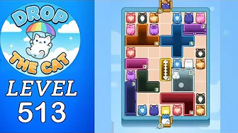 Drop the Cat Level 513: Drop The Cat Level 513