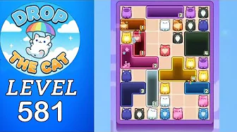 Drop the Cat Level 581: Drop The Cat Level 581