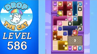 Drop the Cat Level 586: Drop The Cat Level 586