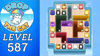 Drop the Cat Level 587: Drop The Cat Level 587