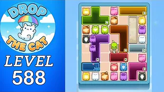 Drop the Cat Level 588: Drop The Cat Level 588