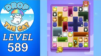 Drop the Cat Level 589: Drop The Cat Level 589