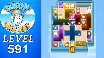 Drop the Cat Level 591: Drop The Cat Level 591