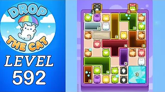 Drop the Cat Level 592: Drop The Cat Level 592