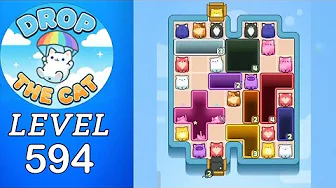 Drop the Cat Level 594: Drop The Cat Level 594