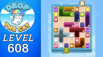 Drop the Cat Level 608: Drop The Cat Level 608