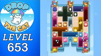 Drop the Cat Level 653: Drop The Cat Level 653