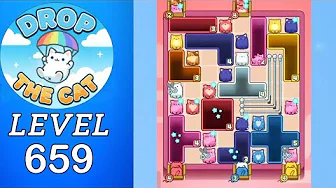 Drop the Cat Level 659: Drop The Cat Level 659