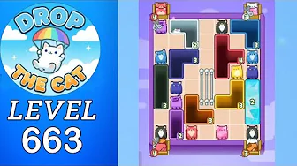 Drop the Cat Level 663: Drop The Cat Level 663