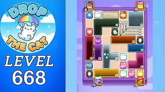 Drop the Cat Level 668: Drop The Cat Level 668