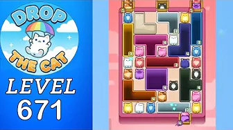 Drop the Cat Level 671: Drop The Cat Level 671